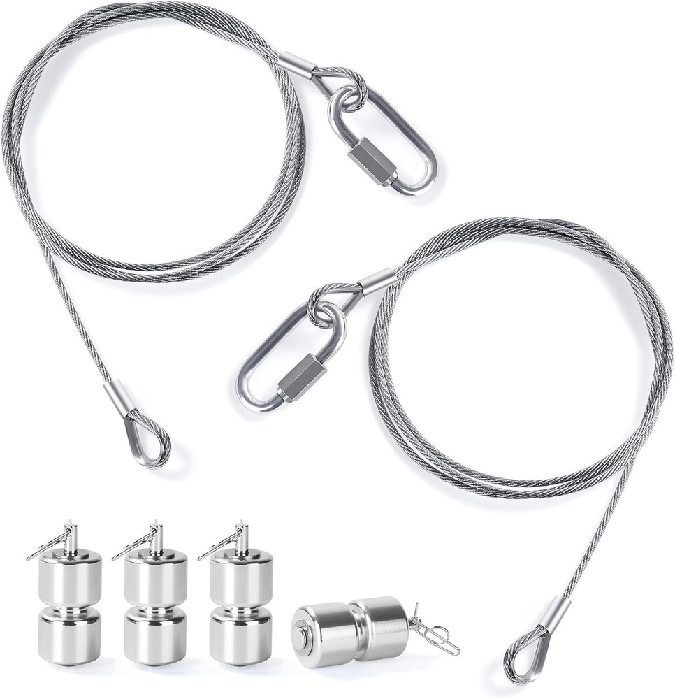 2Pcs Lift Cable Compatible with Gorilla Trailer Gate Assist EZ...