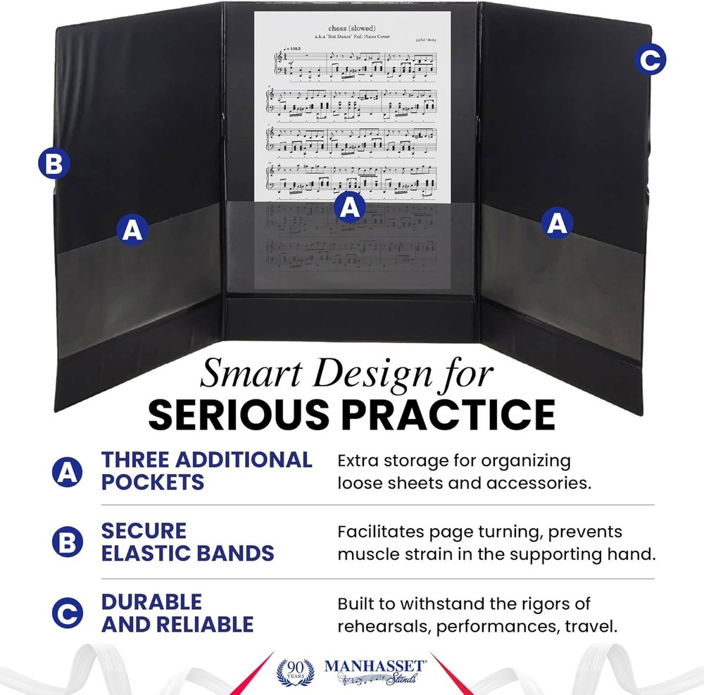 1650 Model Fourscore Folder, Music Stand Accessory
