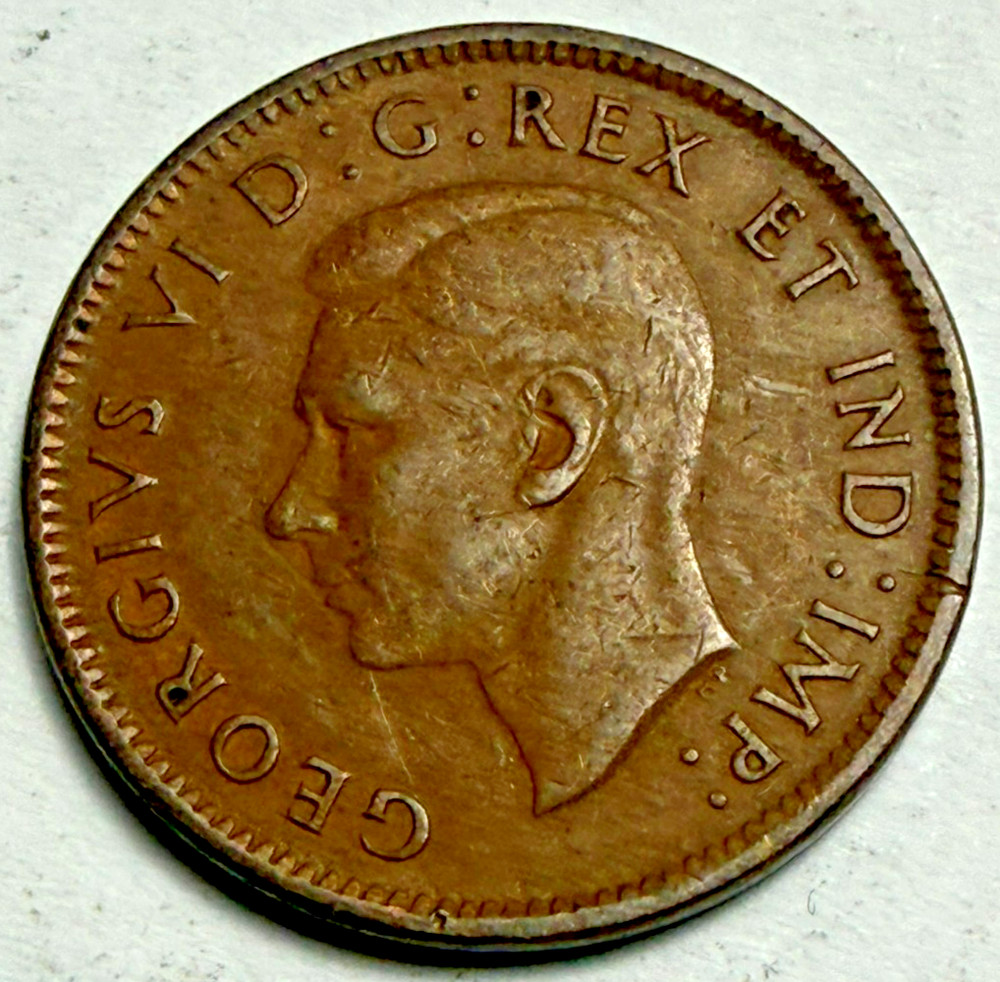 1941 Canada 1 Cent penny