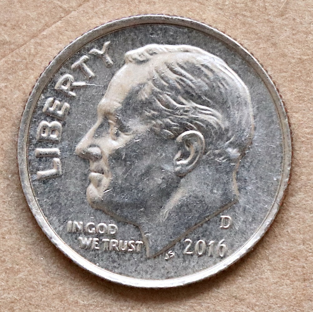 2016 D Roosevelt Dime BU