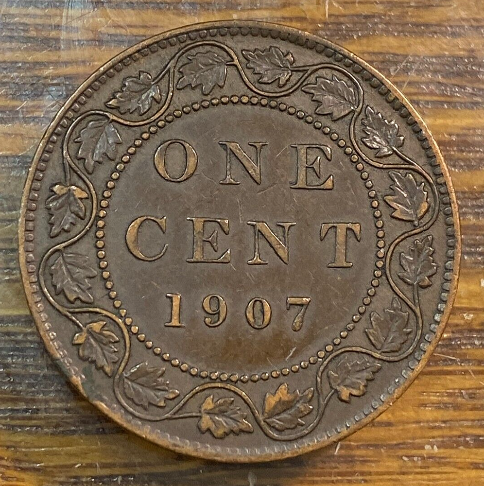 1906 Canada 1 Cent Nice Original XF CHRC (formerly CHN)