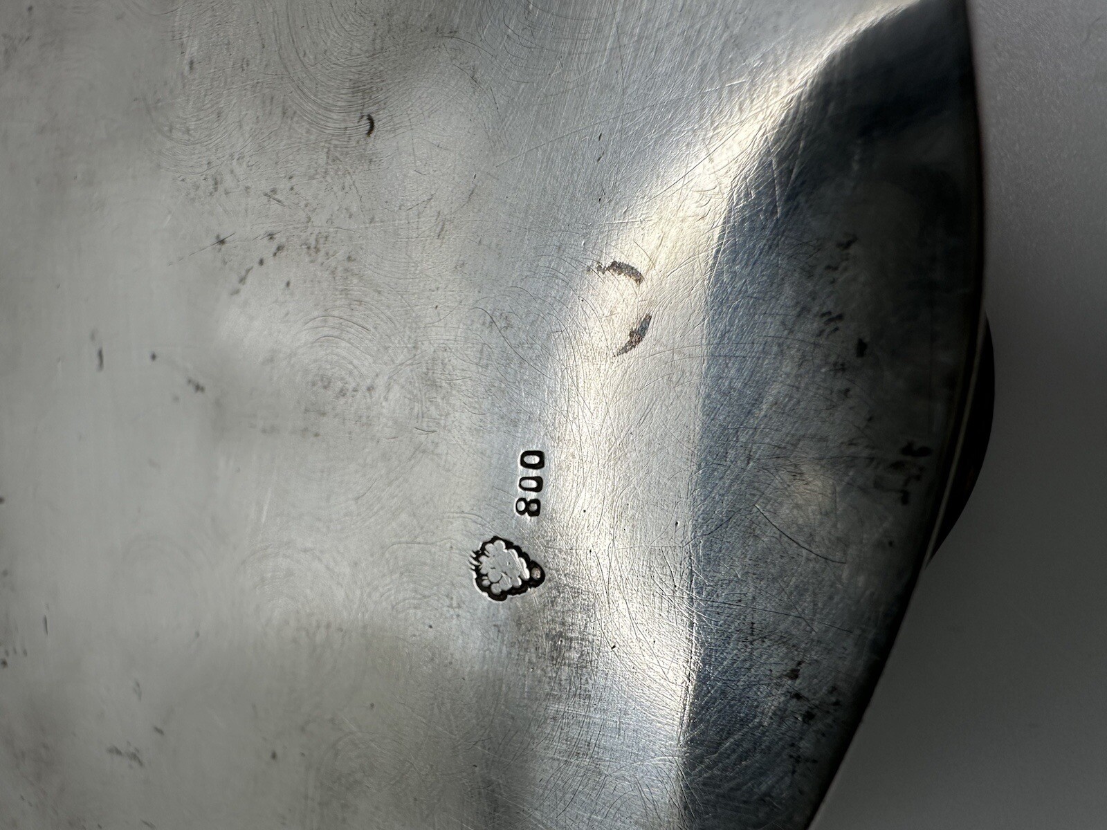 ANT 1600s Augsburg German / Hanau 800 Silver Cherub Repousse Jewelry Casket 157g