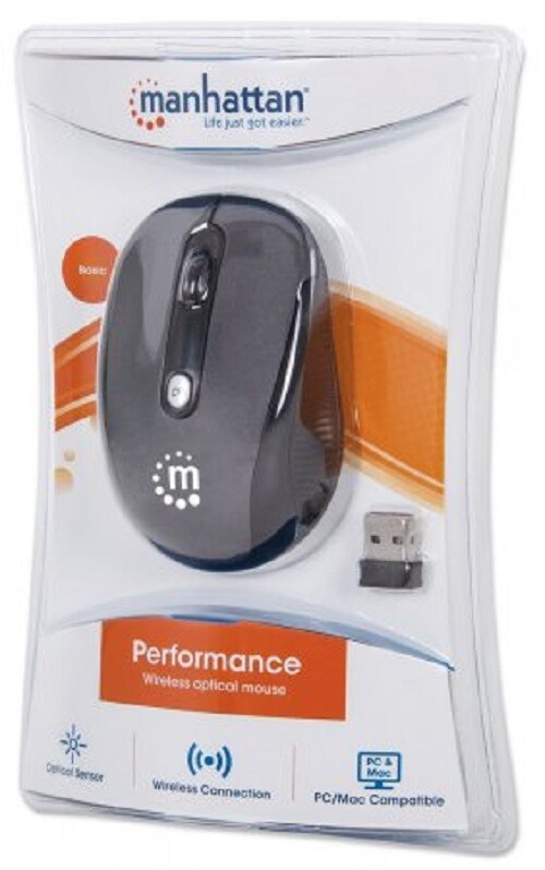 Manhatan WIRELESS OPTICAL MOUSE Rev 5.02 177795