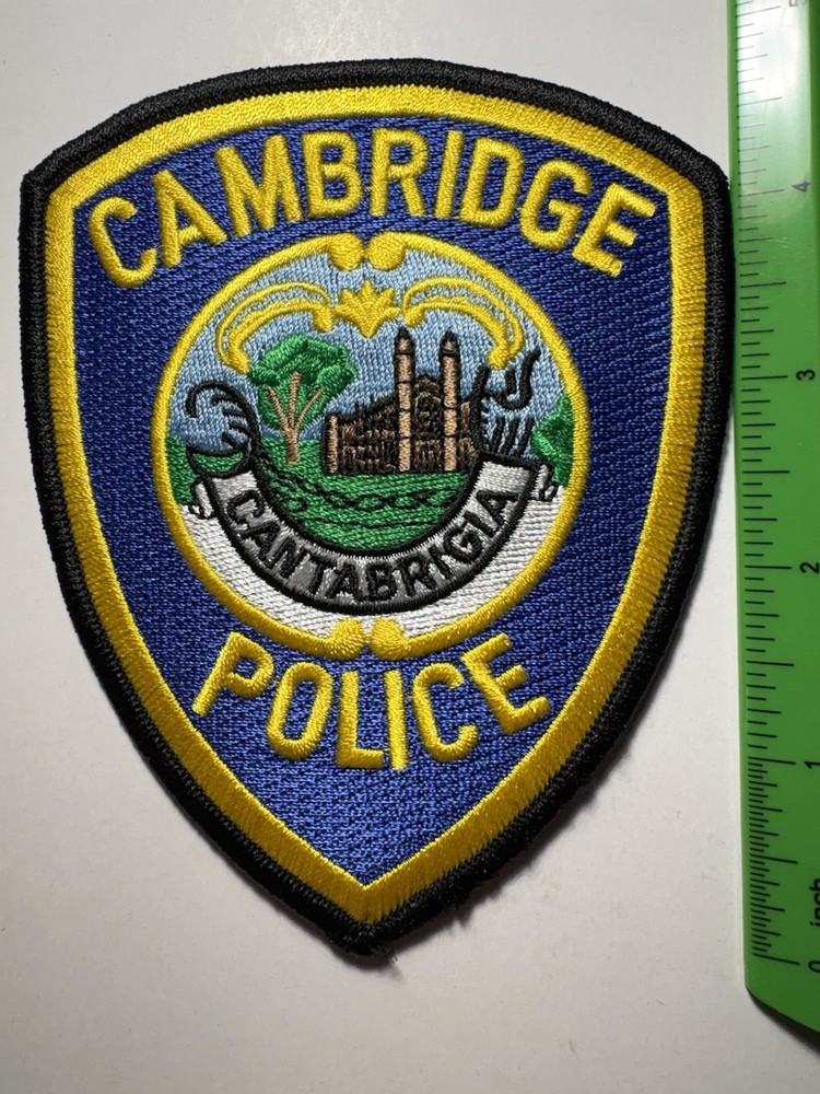 Cambridge Massachusetts Police Patch