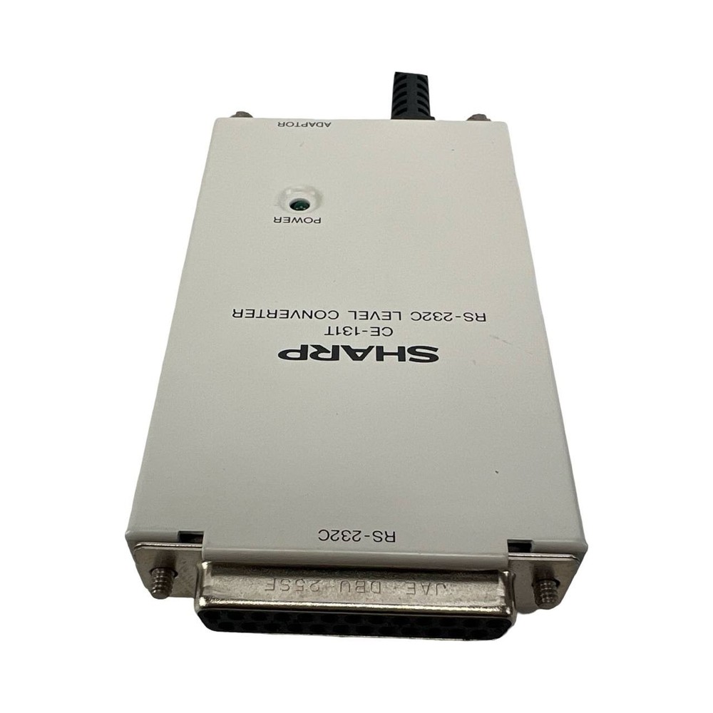 Sharp CE-131T RS232C Level Converter interface Cable for Pocket PC 15-pin ISO