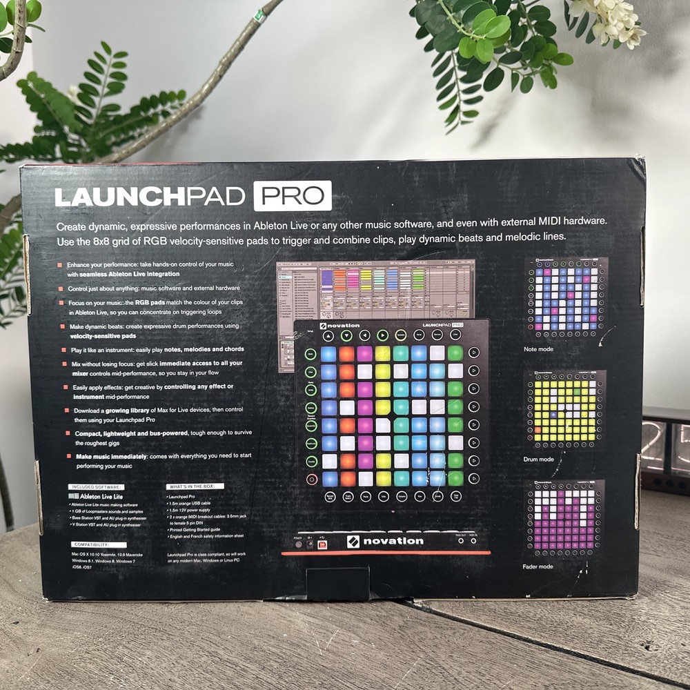 Novation Launchpad Pro - 64-Pad MIDI - USB Controller For Ableton