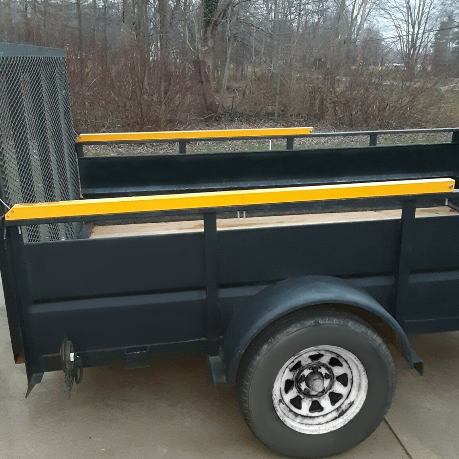 2 Sided Tailgate Utility Trailer Gate & Ramp Lift Assist System
