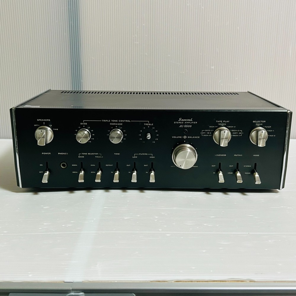 Sansui Model AU-6600 Stereo Receiver