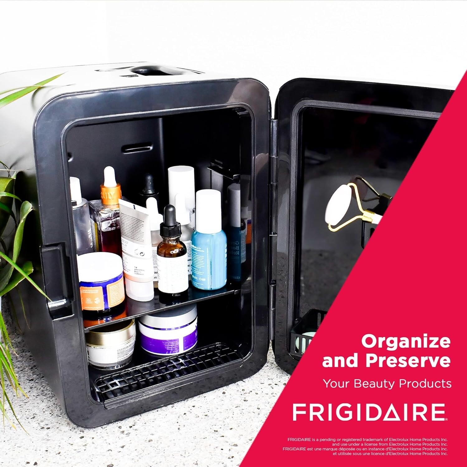 Frigidaire Portable 10L, 15-can Mini Fridge Stainless Steel EFMIS183-B-SS