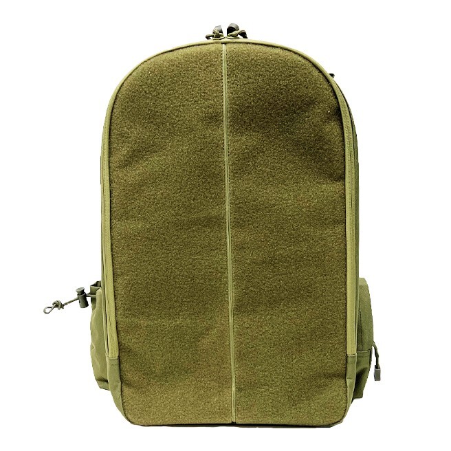 VISM Hook/Loop Patch Backpack Tactical Sports Shooting Patch Collector Bag-Green