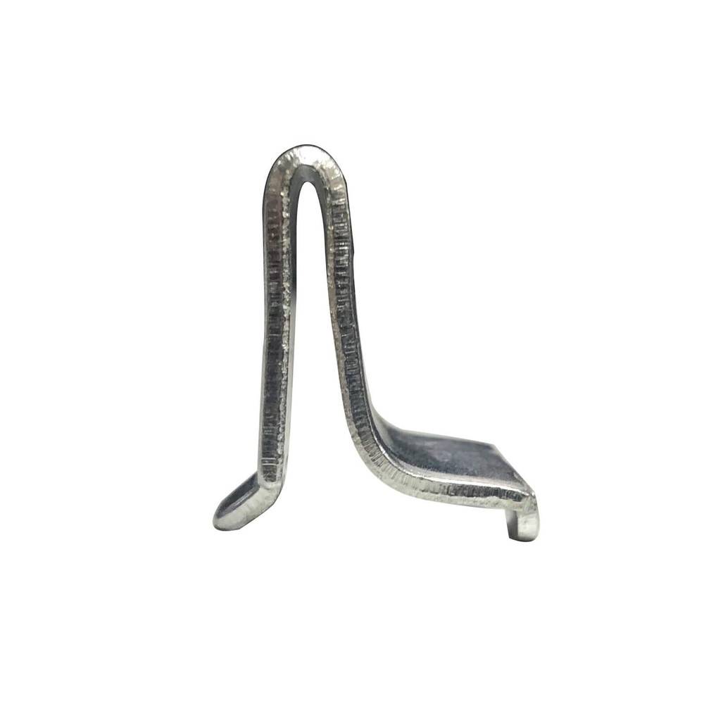 Adjustable Shelf Brackets, Steel Pilaster Clips 14Pcs, Silver