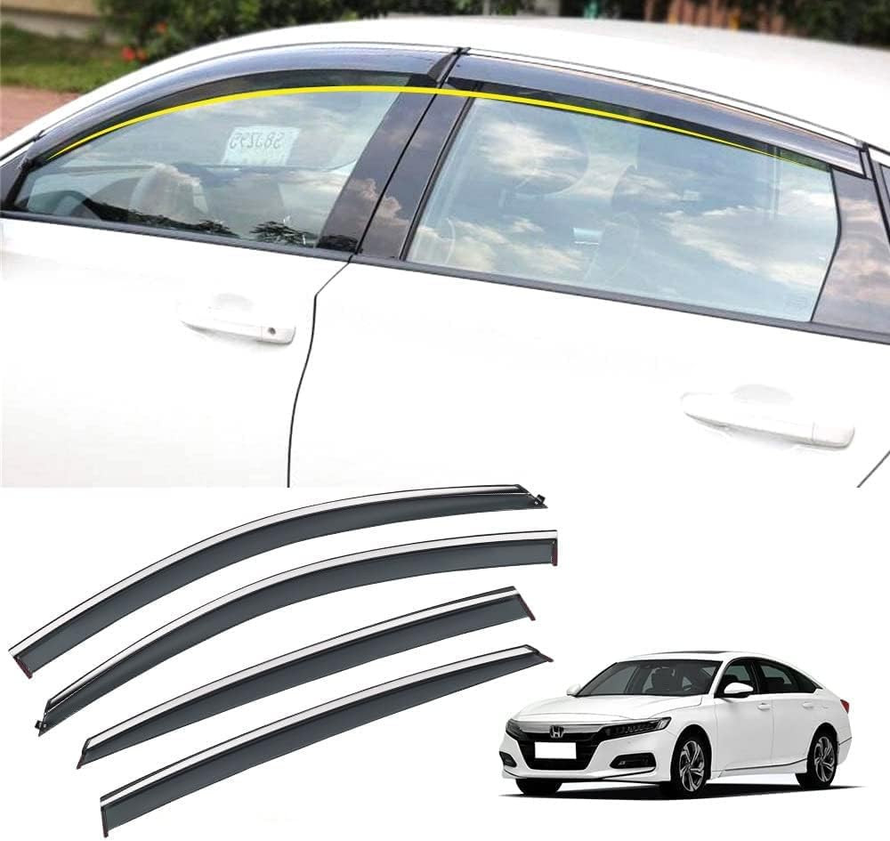 2018-2022 for Honda Accord Window Deflector Rain Guard – Compatible Replacement