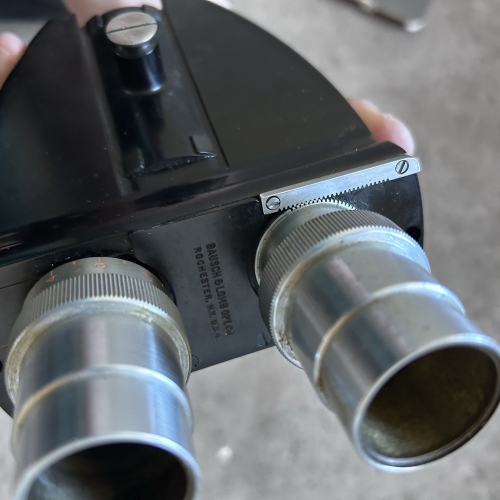 Vintage Bausch & Lomb Compound Microscope Head