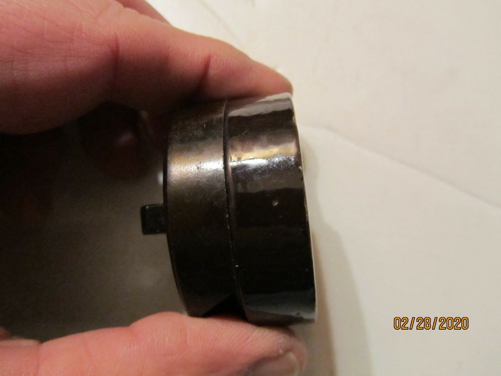 1940's Bakelite & Porcelain Light Switch Made by Mem England