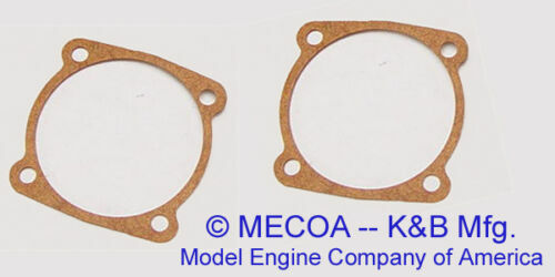 FOX Eagle I .60 engine crankcase back cover gaskets 2 pcs - Made by MECOA