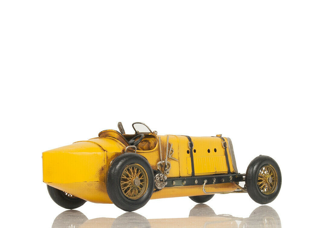 1923 Fiat SB-4 Eldridge Mefistofele Metal Model 13" Grand Prix Racing Car