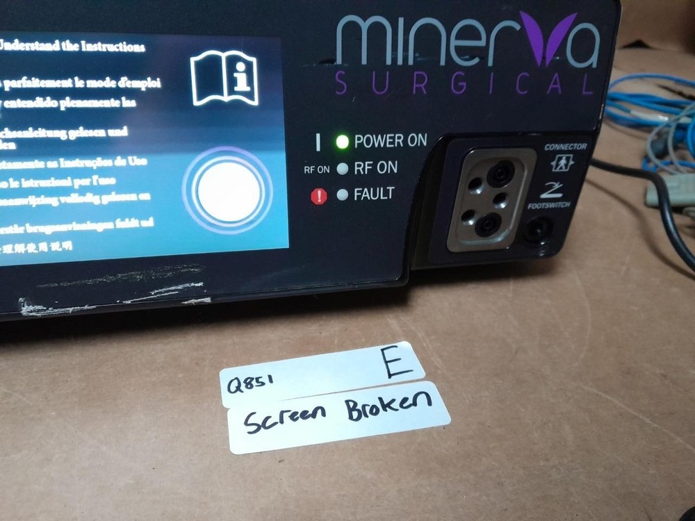 MINERVA MIN180S ELECTROSURGICAL RF GENERATOR ! Q851 E