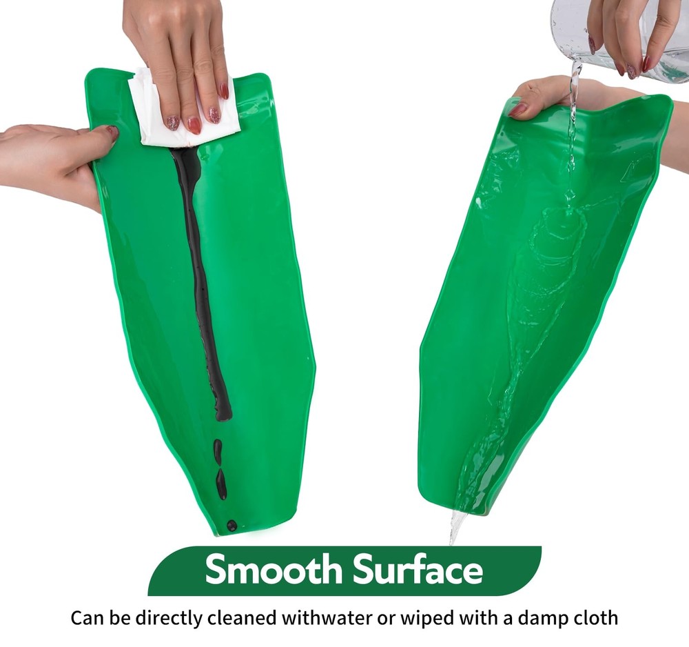 Reusable Flexible Oil Drain Funnel Form a Foldable Bendable Flex for...