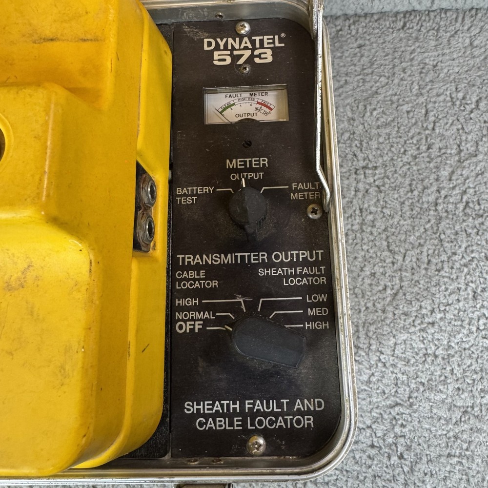 Dynatel 573 Sheath Fault Cable Locator System Cable Location Manual UNTESTED