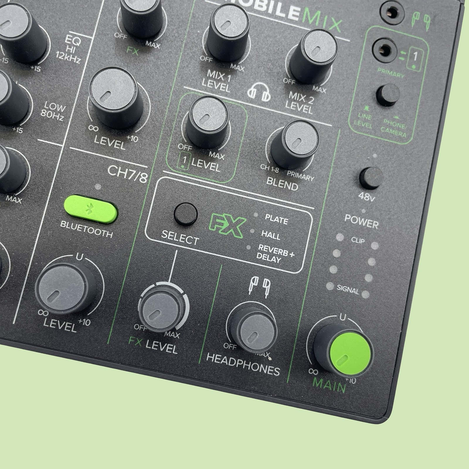 Mackie MobileMix 8-Channel Live Sound and Streaming Mixer #MP4278 (VH)