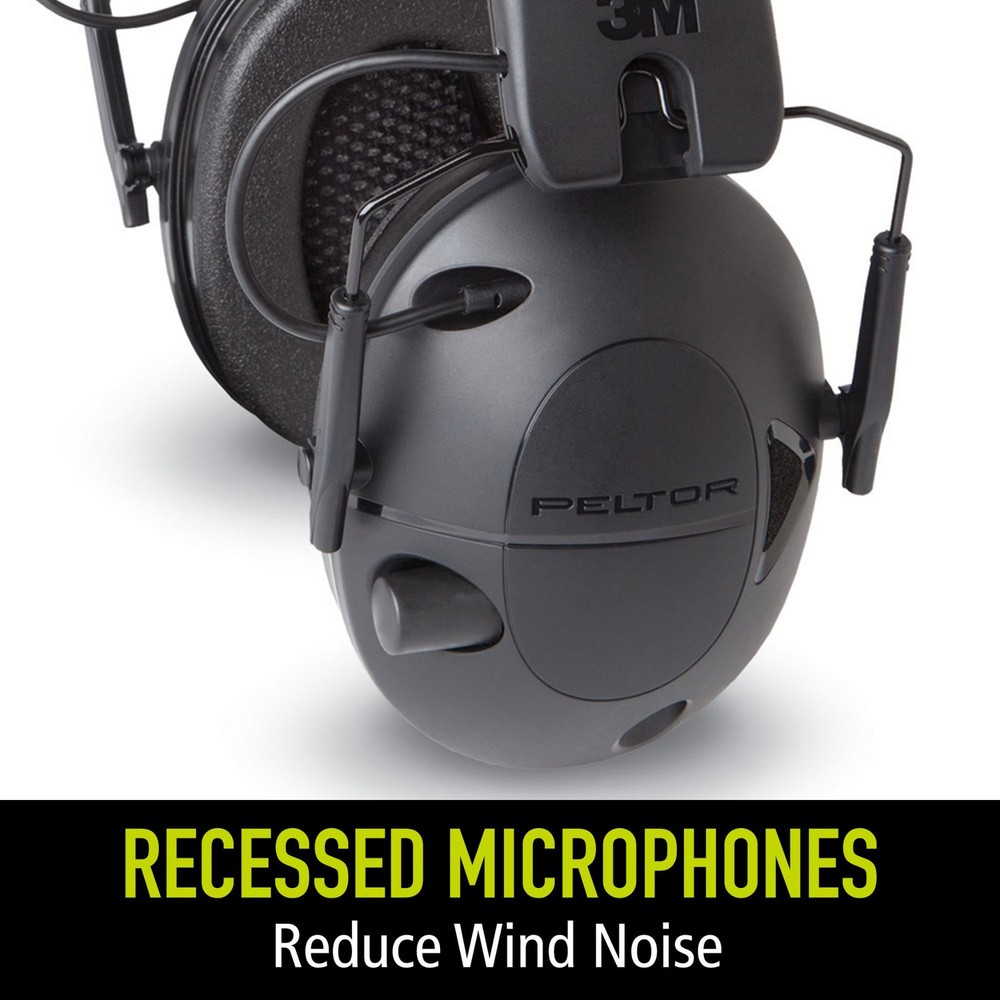 Peltor Sport Tactical 100 Electronic Hearing Protector: hearing protector Black