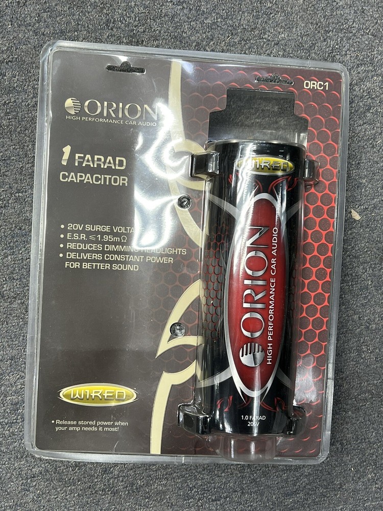 orion 1 farad capacitor