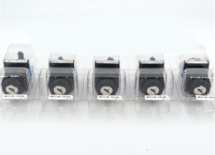 1pc New Fuji two-speed key selector switch AR22JR-2A10A