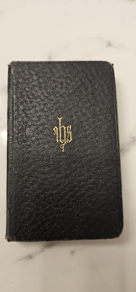 Antique Catholic Prayer Book Dated 1891