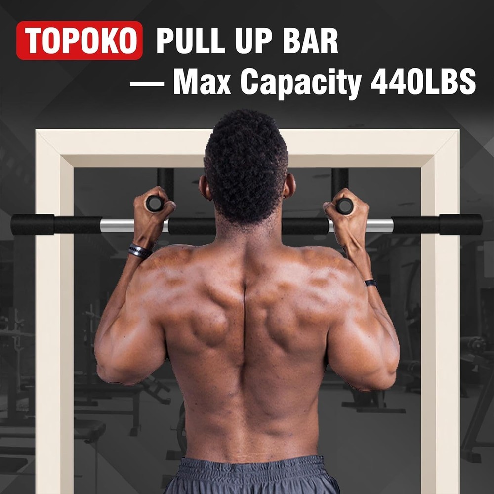 DOORWAY CHIN UP BAR PULL UP BAR SIT UP MULTI-FUNCTION HOME GYM