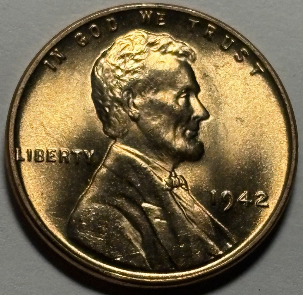 1942 Lincoln Wheat Cent — Uncirculated MS Red 🔥