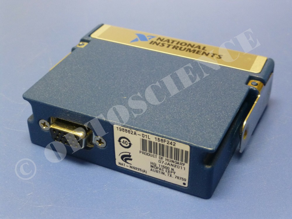 National Instruments NI 9225 cDAQ High Voltage Analog Input Module