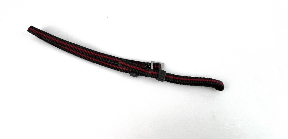 Vintage Black & Red Camera Wrist Strap