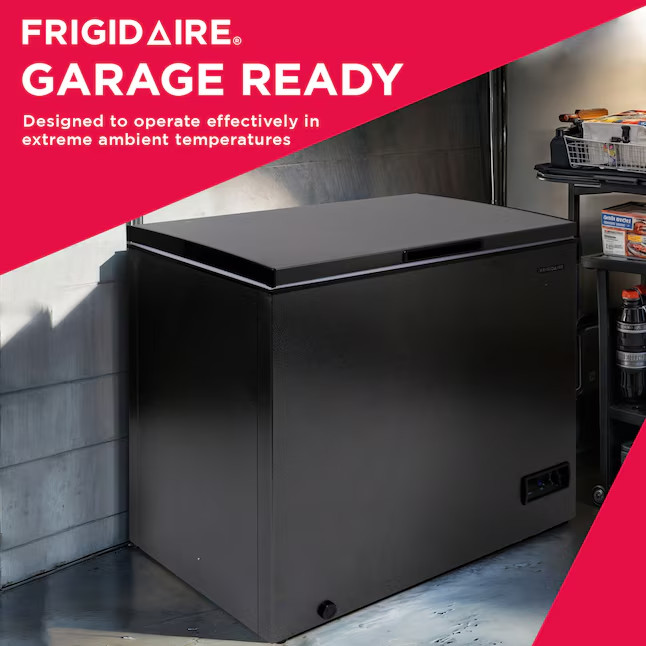 Frigidaire 7-cu ft Garage Ready Chest Freezer ( Black )