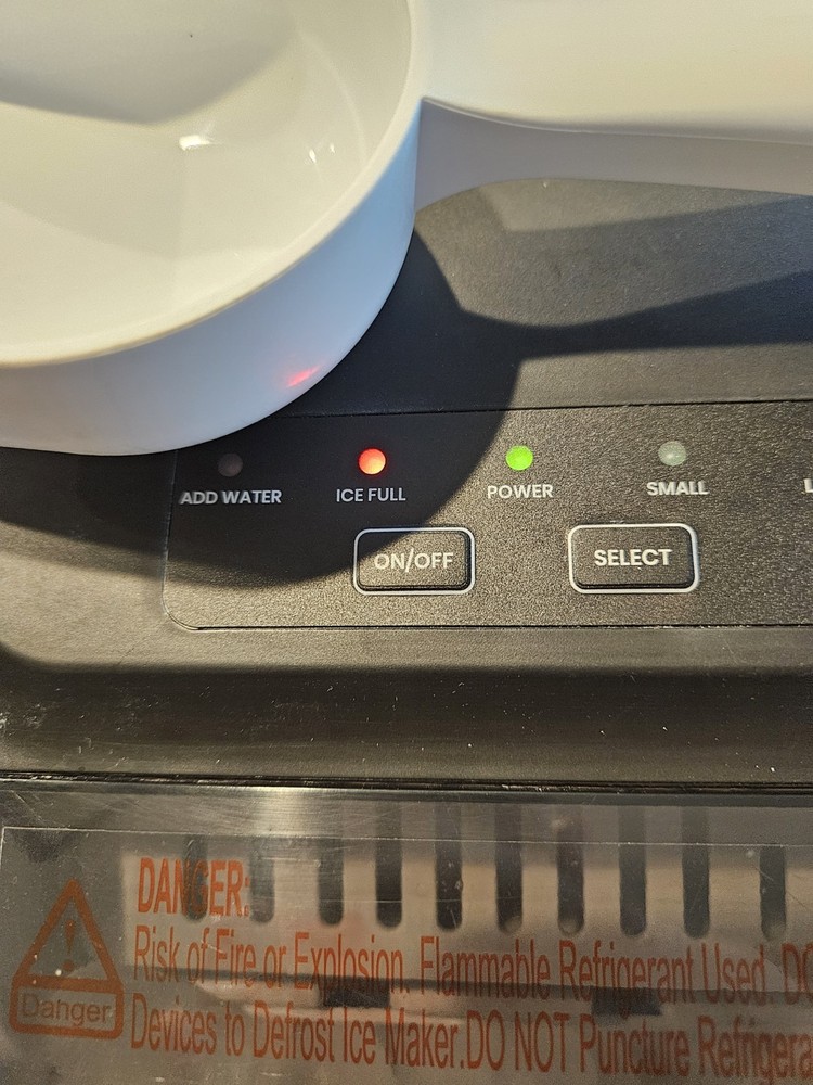 Ecozy Countertop Ice Maker IM-BS260C Tested & Working