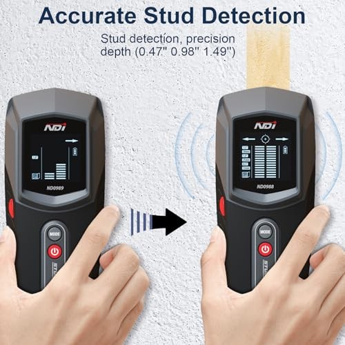 ND0988 Stud Detector – Precise Wall Scanner for Wood Stud Detection with