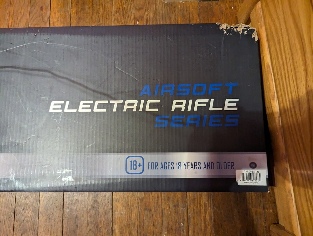 CYMA Airsoft Electric Rifle. 