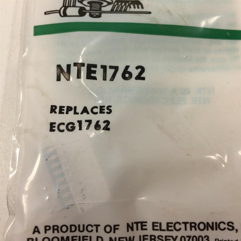 (1) NTE NTE1762 Integrated Circuit Infrared Remote Control Preamp (Active Low)