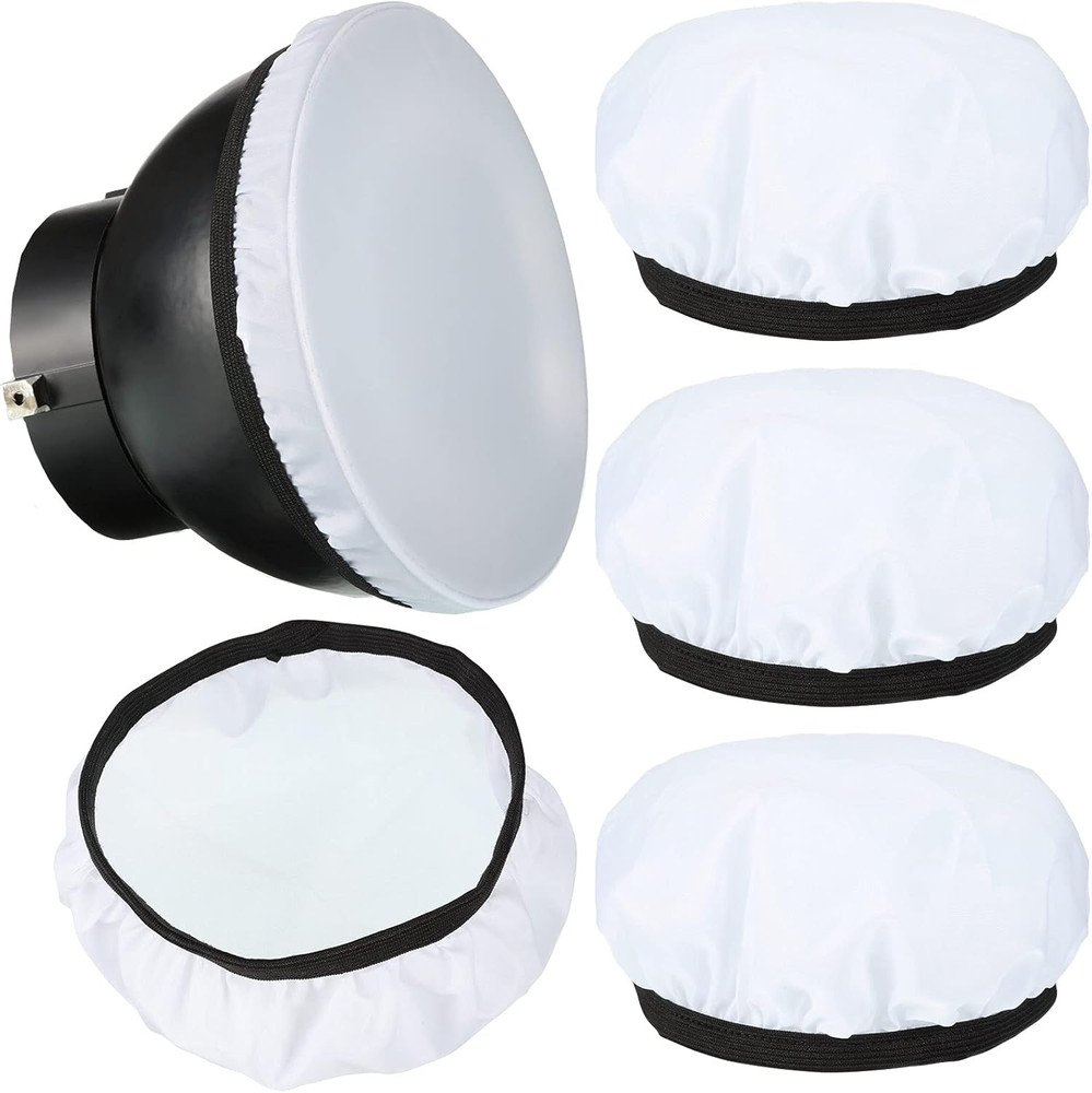 Honoson 4 Pieces Diffuser Lamp Sock Soft Diffuser Lamp Cover 7 Inches/ 18 Cm