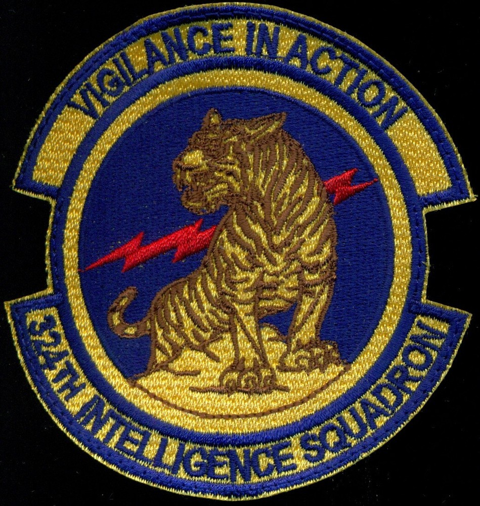 USAF 324th Intellgence Squadron Patch K-14