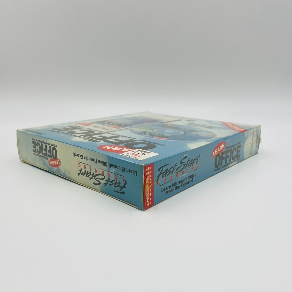 Vintage NEW Microsoft Windows 95 Fast Start Learning CD VCR Video Tutorial 1995