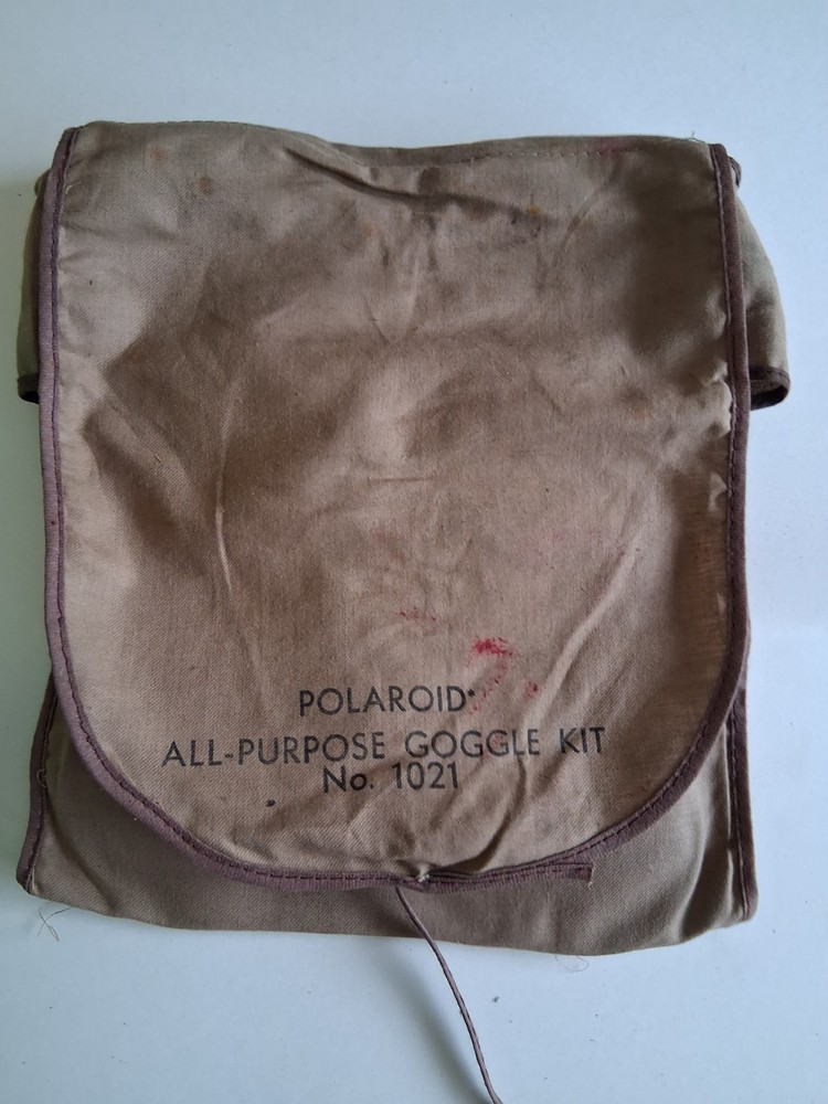 WWII US All Purpose Polaroid Goggle Lens Kit No. 1021 - Fully Complete