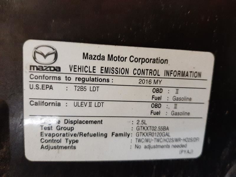 CX-5 2016 Camera/Projector 491769