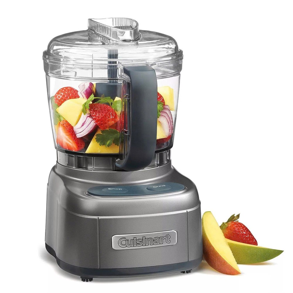 Cuisinart Elemental Collection 4-Cup Chopper & Grinder Compact Food Processor