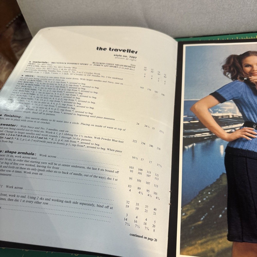 Brunswick Super No A Knitting Patterns Vintage