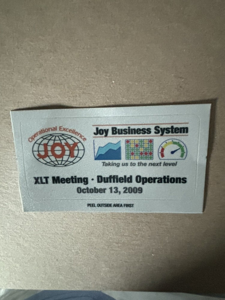 Joy Mining Stickers RARER. Item 36