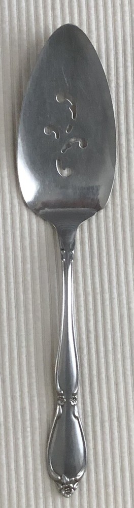 Oneida Community CHATELAINE STAINLES Pierced Pie Server