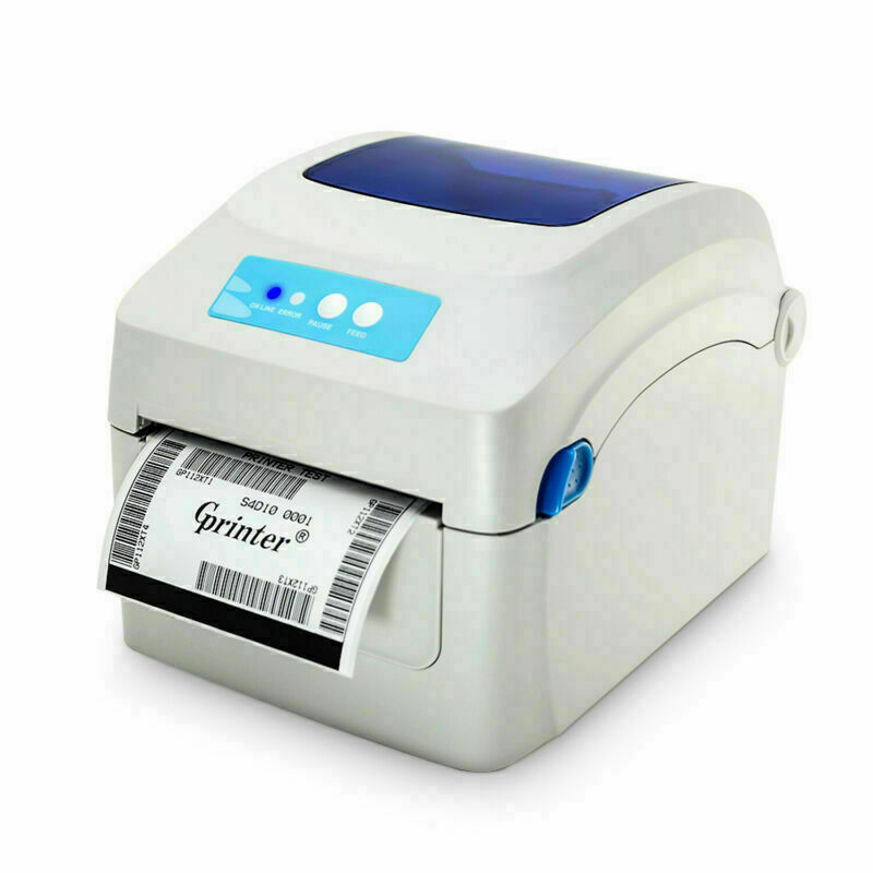 Shipping Label Printer Direct Thermal Barcode USB printer With 6 Rolls labels