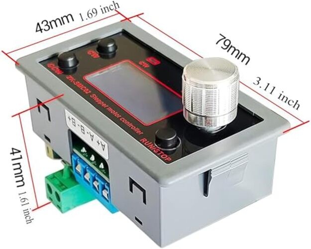 DC 5-30V 4A Stepper Motor Driver Controller Integrated Board Forward/Reverse