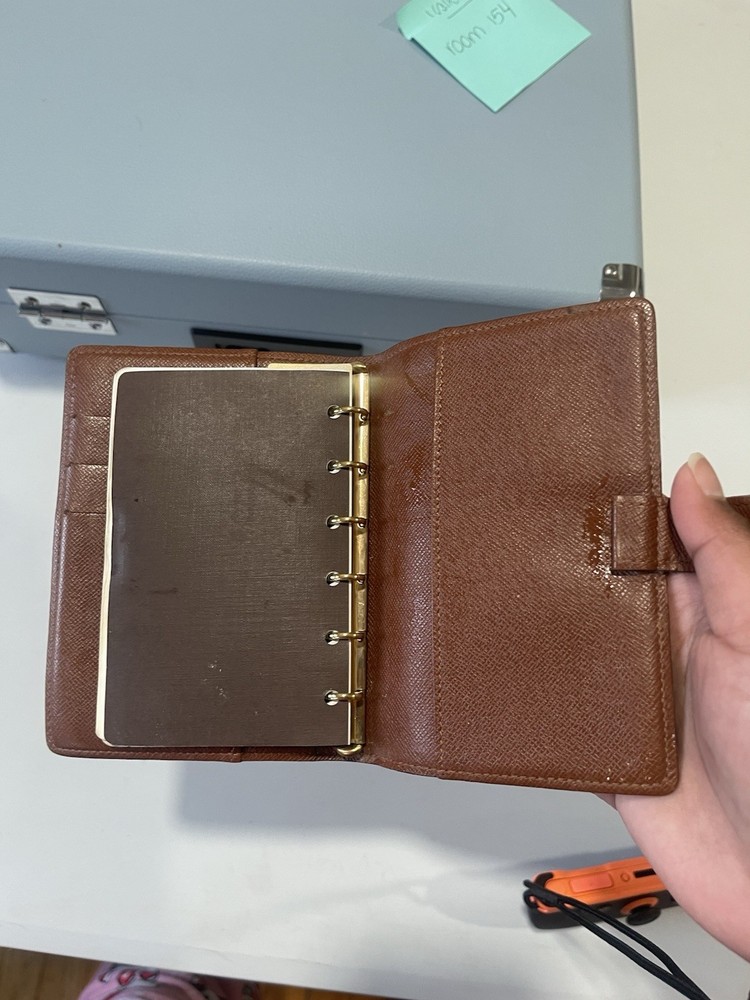 Louis Vuitton Agenda 2005 Diary Notebook Used Authentic