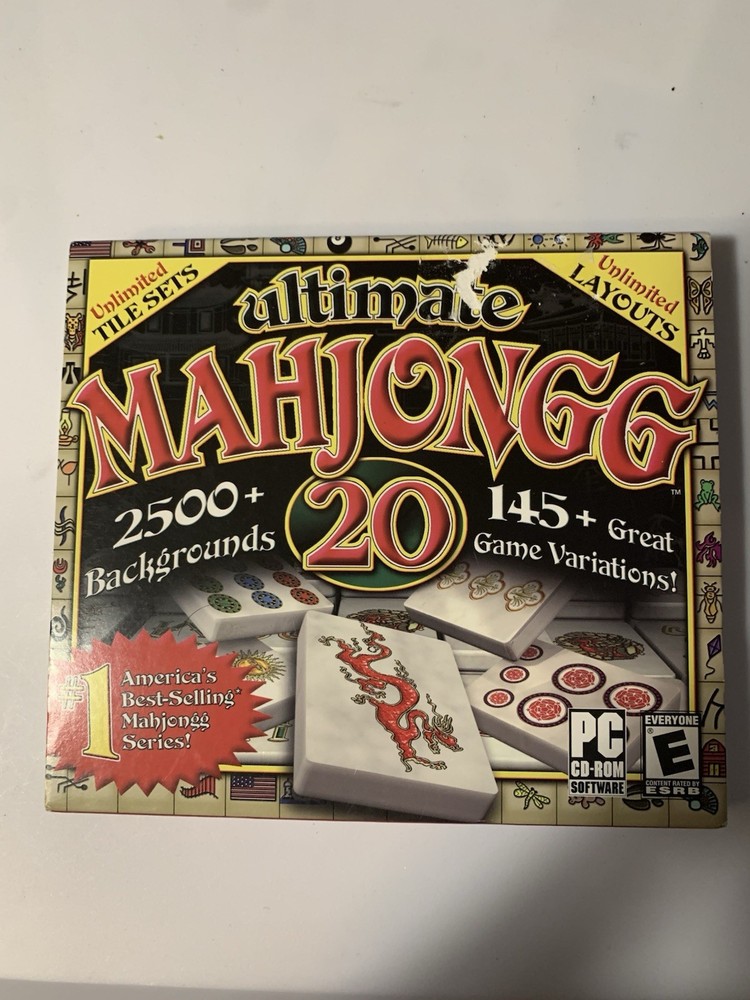 Ultimate Mahjongg 20 PC Software PC Game Rated E